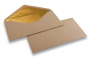 Sobres de papel kraft forrados - 110 x 220 mm (EA 5/6) Oro